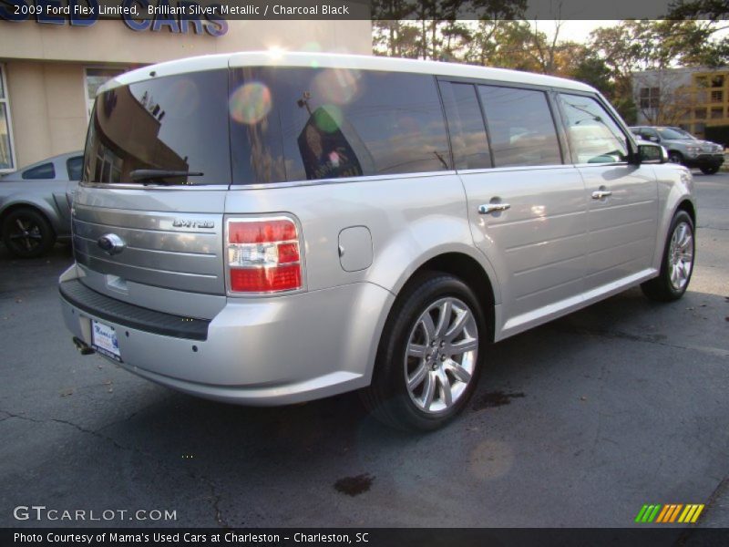 Brilliant Silver Metallic / Charcoal Black 2009 Ford Flex Limited