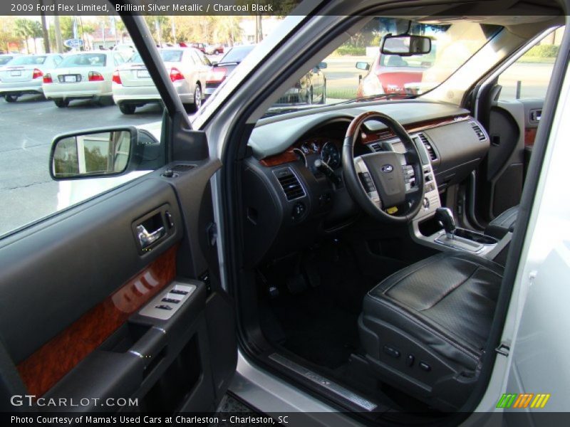 Brilliant Silver Metallic / Charcoal Black 2009 Ford Flex Limited