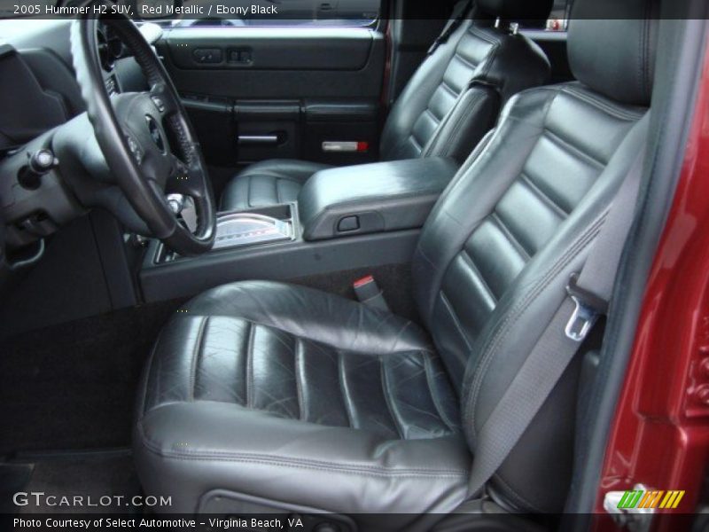 Red Metallic / Ebony Black 2005 Hummer H2 SUV