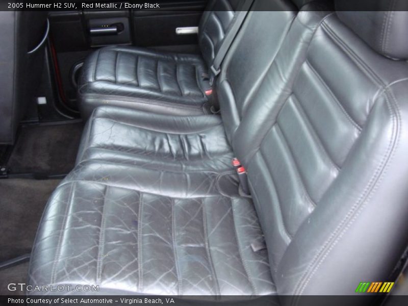 Red Metallic / Ebony Black 2005 Hummer H2 SUV