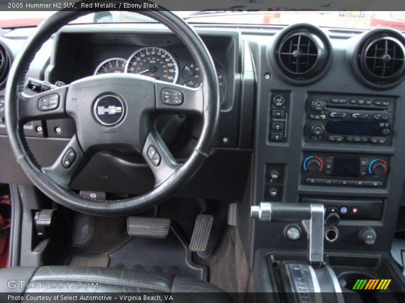 Red Metallic / Ebony Black 2005 Hummer H2 SUV
