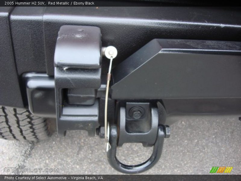 Red Metallic / Ebony Black 2005 Hummer H2 SUV
