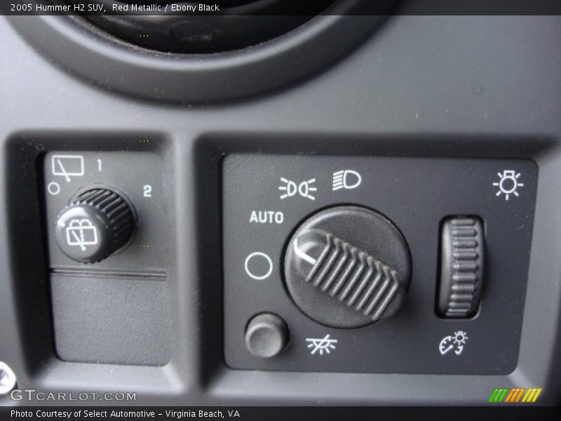 Red Metallic / Ebony Black 2005 Hummer H2 SUV