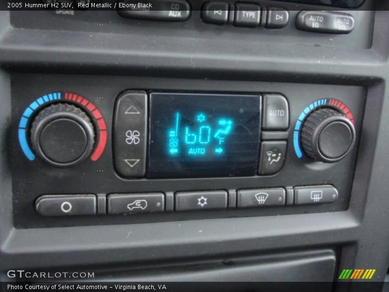 Red Metallic / Ebony Black 2005 Hummer H2 SUV