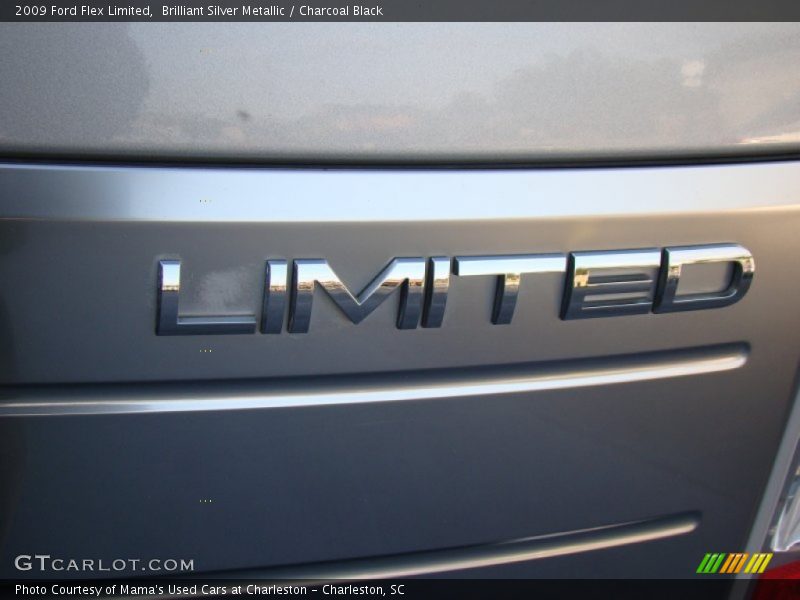 Brilliant Silver Metallic / Charcoal Black 2009 Ford Flex Limited