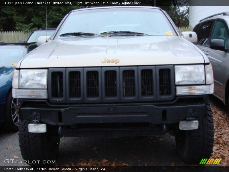 Light Driftwood Satin Glow / Agate Black 1997 Jeep Grand Cherokee Limited 4x4
