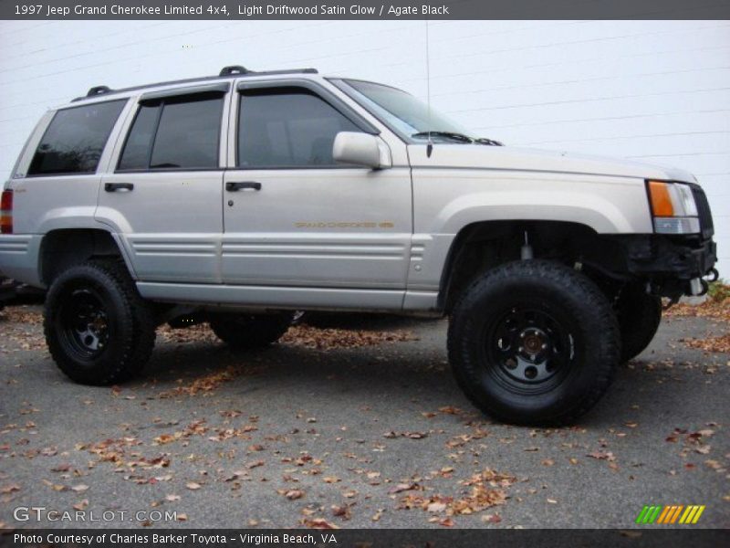 Light Driftwood Satin Glow / Agate Black 1997 Jeep Grand Cherokee Limited 4x4