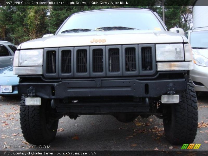 Light Driftwood Satin Glow / Agate Black 1997 Jeep Grand Cherokee Limited 4x4