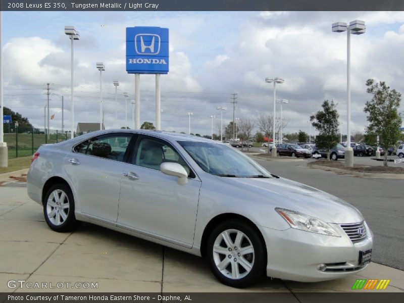 Tungsten Metallic / Light Gray 2008 Lexus ES 350
