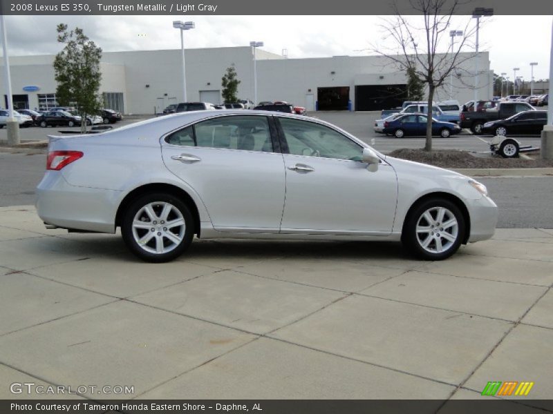 Tungsten Metallic / Light Gray 2008 Lexus ES 350