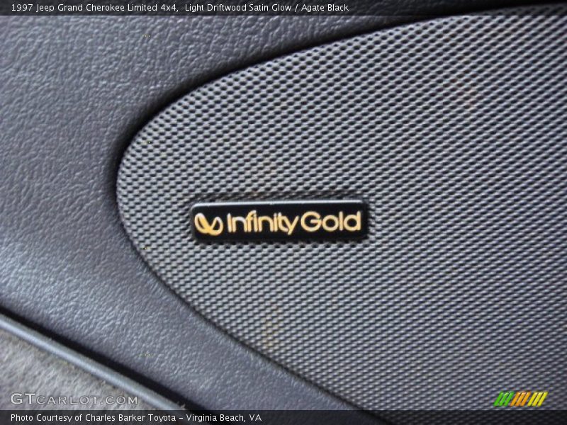 Light Driftwood Satin Glow / Agate Black 1997 Jeep Grand Cherokee Limited 4x4