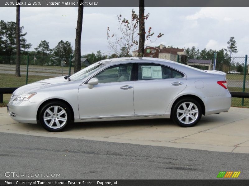 Tungsten Metallic / Light Gray 2008 Lexus ES 350