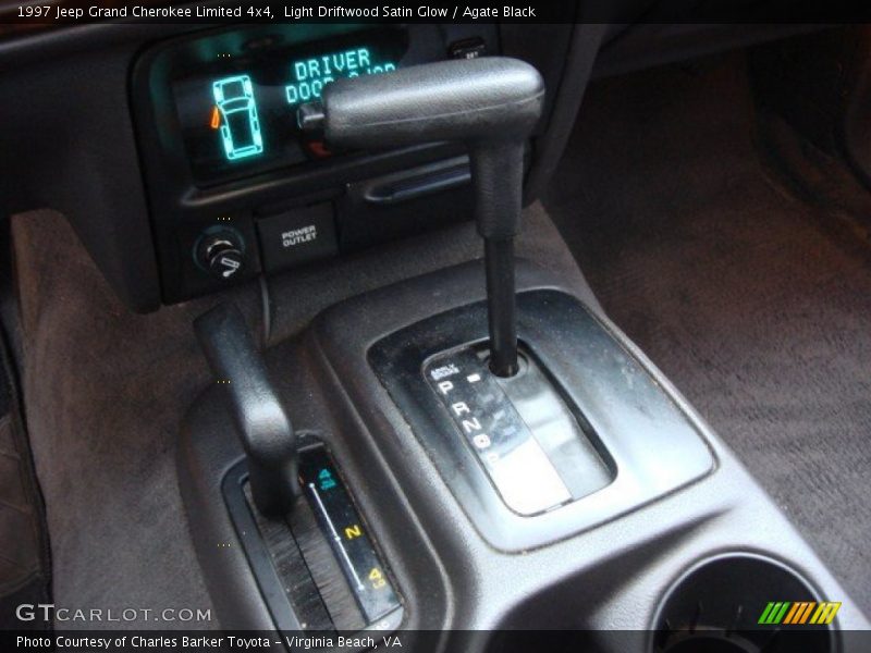Light Driftwood Satin Glow / Agate Black 1997 Jeep Grand Cherokee Limited 4x4