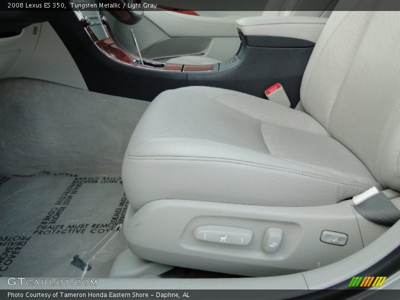 Tungsten Metallic / Light Gray 2008 Lexus ES 350