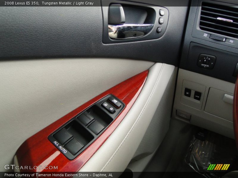 Tungsten Metallic / Light Gray 2008 Lexus ES 350