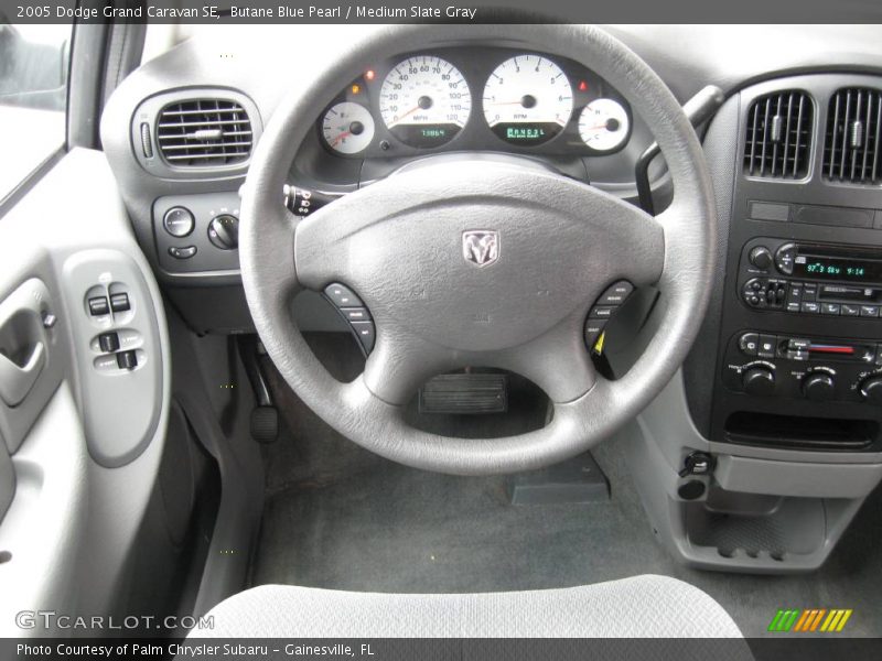 Butane Blue Pearl / Medium Slate Gray 2005 Dodge Grand Caravan SE
