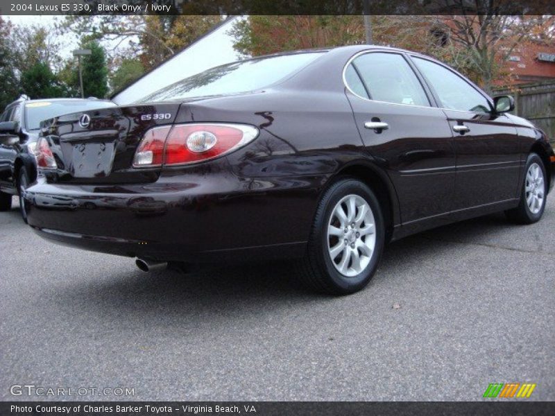 Black Onyx / Ivory 2004 Lexus ES 330