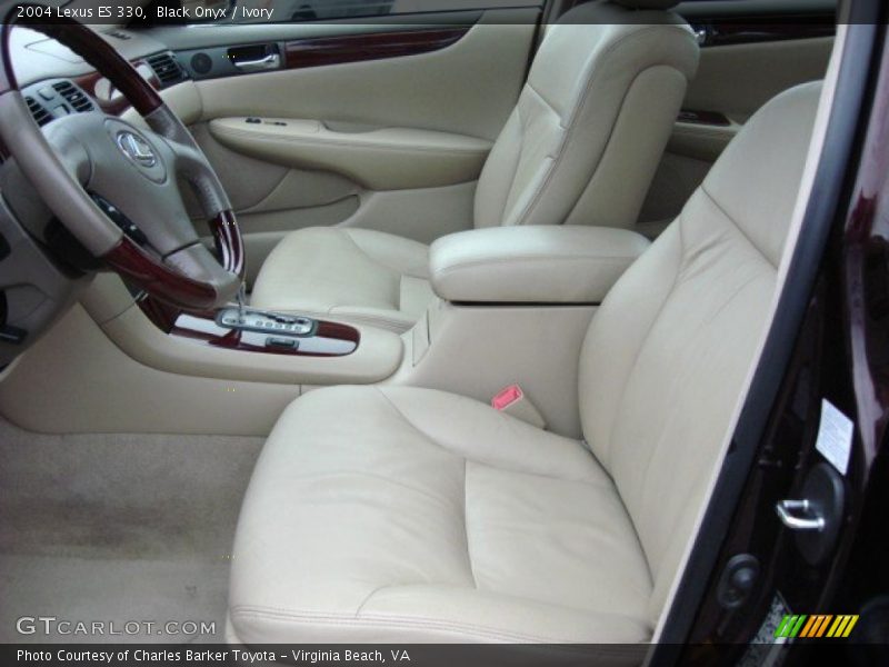 Black Onyx / Ivory 2004 Lexus ES 330