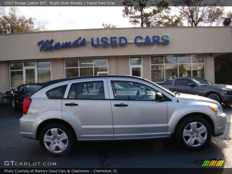 Bright Silver Metallic / Pastel Slate Gray 2007 Dodge Caliber SXT