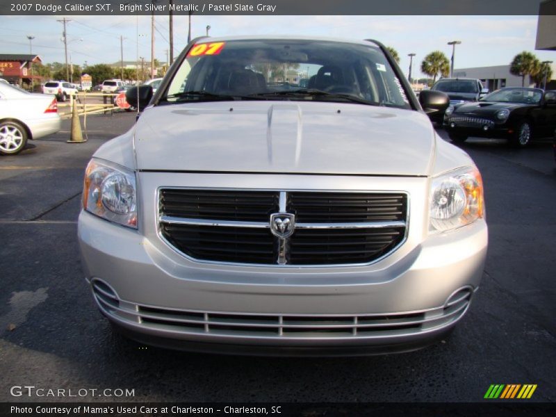 Bright Silver Metallic / Pastel Slate Gray 2007 Dodge Caliber SXT