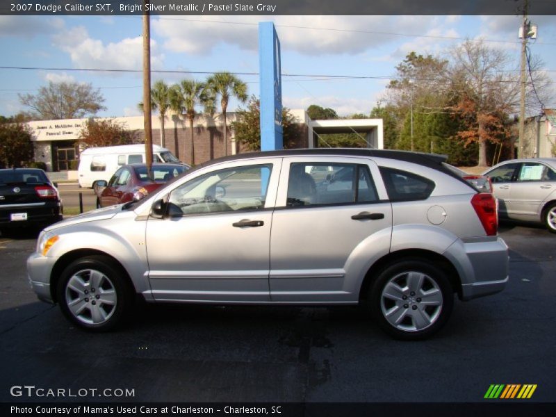 Bright Silver Metallic / Pastel Slate Gray 2007 Dodge Caliber SXT