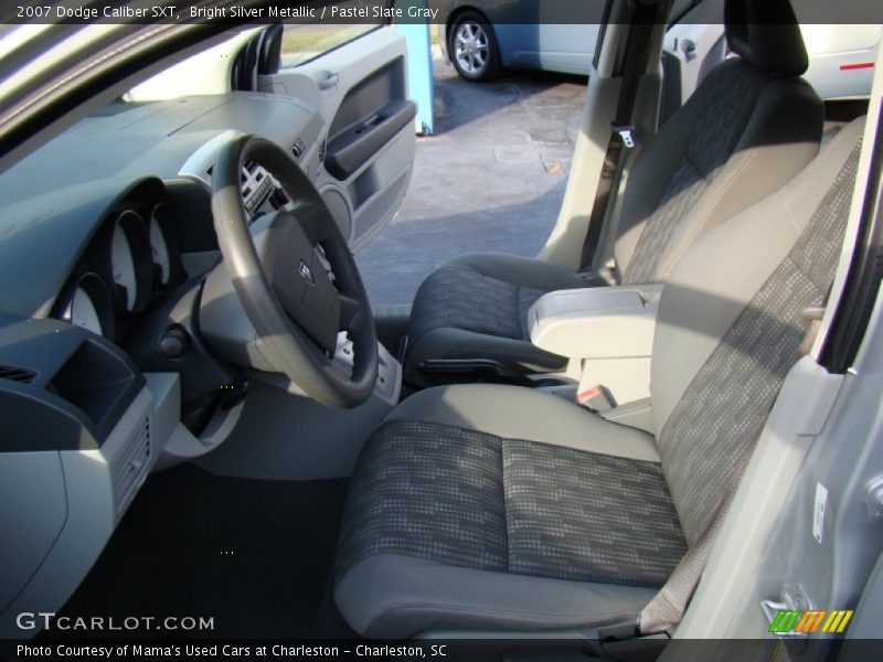 Bright Silver Metallic / Pastel Slate Gray 2007 Dodge Caliber SXT