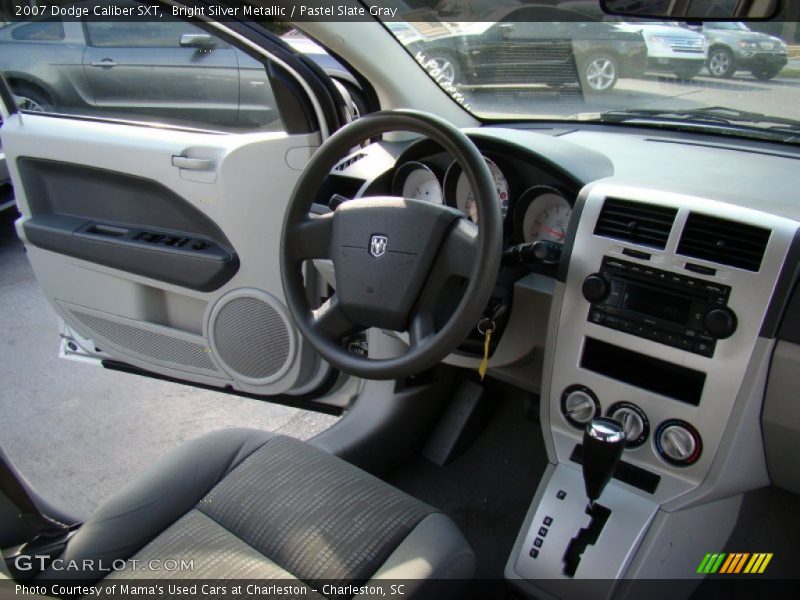Bright Silver Metallic / Pastel Slate Gray 2007 Dodge Caliber SXT