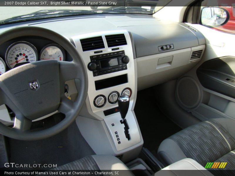 Bright Silver Metallic / Pastel Slate Gray 2007 Dodge Caliber SXT