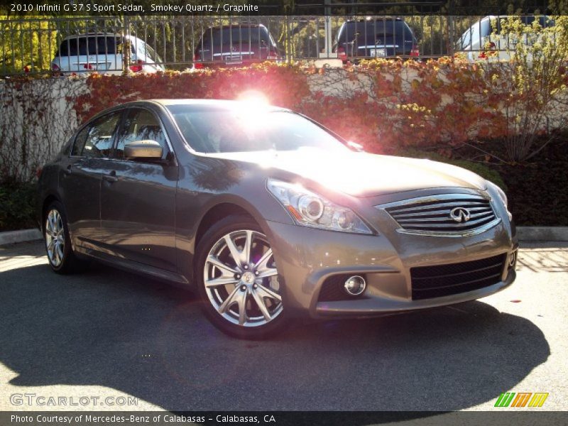 Smokey Quartz / Graphite 2010 Infiniti G 37 S Sport Sedan