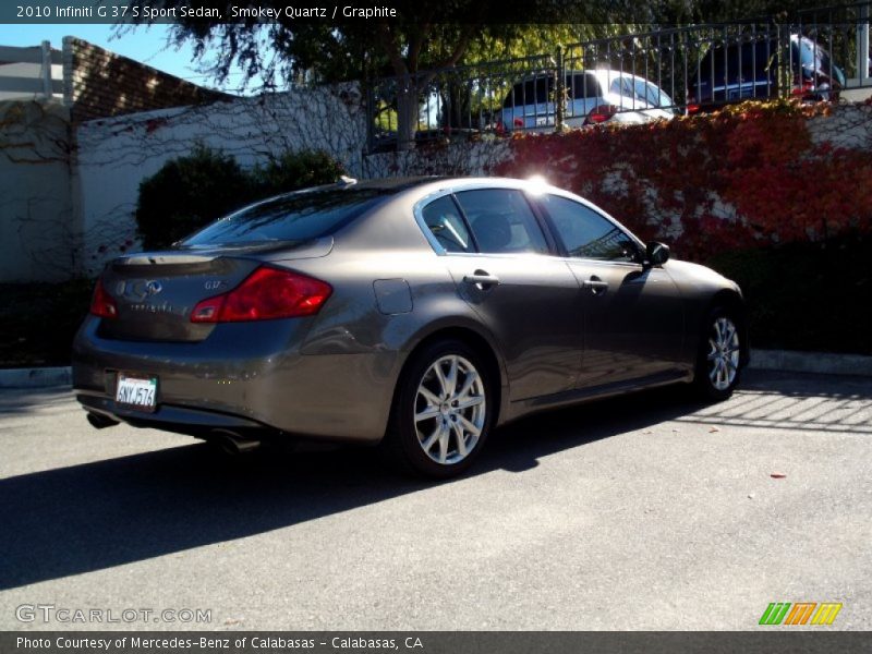 Smokey Quartz / Graphite 2010 Infiniti G 37 S Sport Sedan