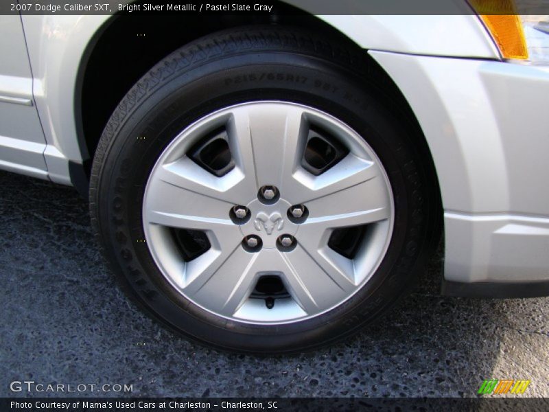 Bright Silver Metallic / Pastel Slate Gray 2007 Dodge Caliber SXT