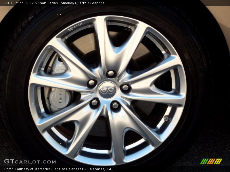 Smokey Quartz / Graphite 2010 Infiniti G 37 S Sport Sedan
