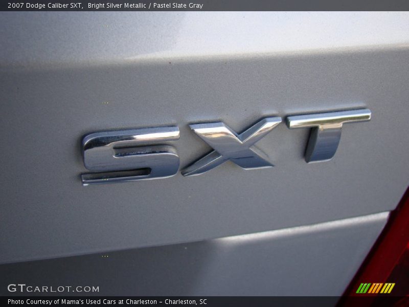 Bright Silver Metallic / Pastel Slate Gray 2007 Dodge Caliber SXT