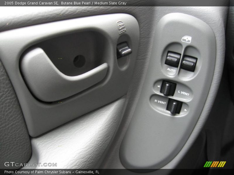 Butane Blue Pearl / Medium Slate Gray 2005 Dodge Grand Caravan SE