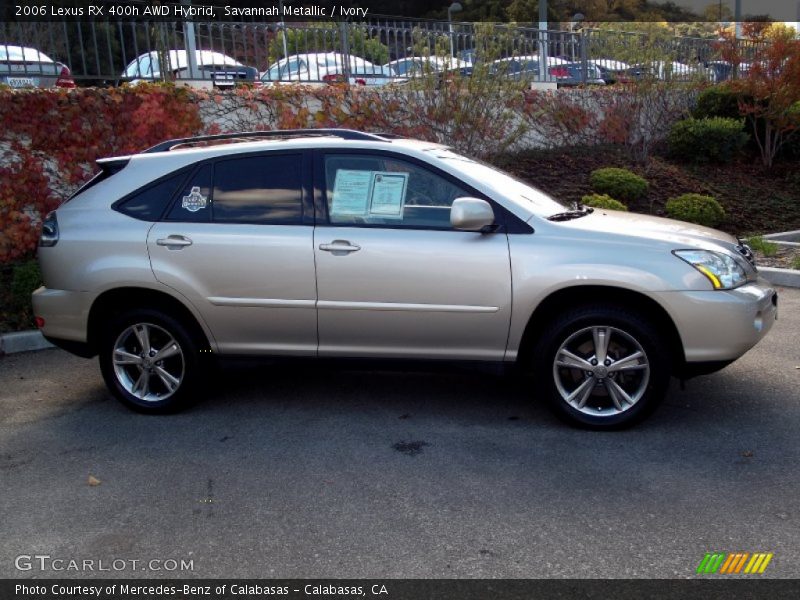 Savannah Metallic / Ivory 2006 Lexus RX 400h AWD Hybrid