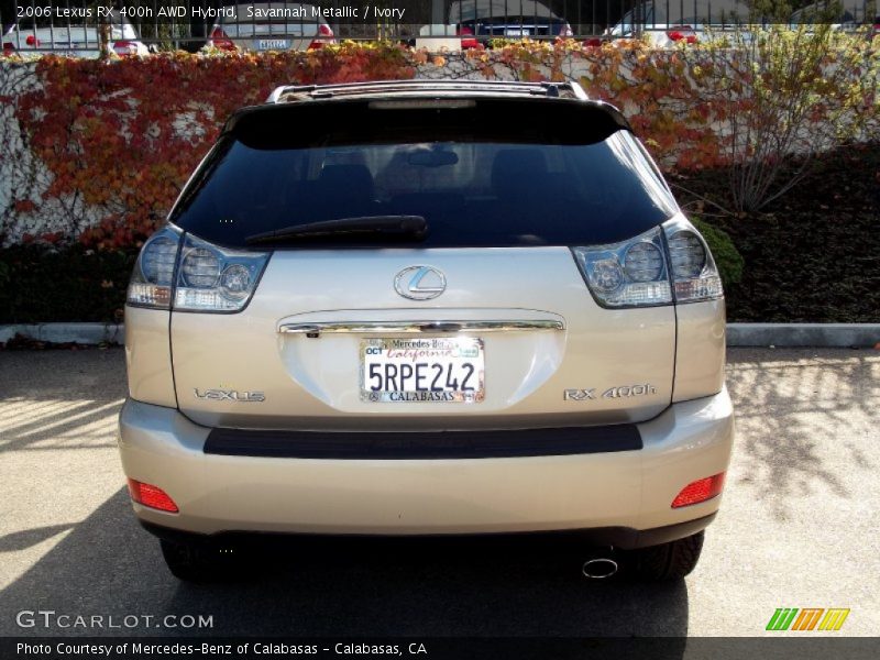 Savannah Metallic / Ivory 2006 Lexus RX 400h AWD Hybrid