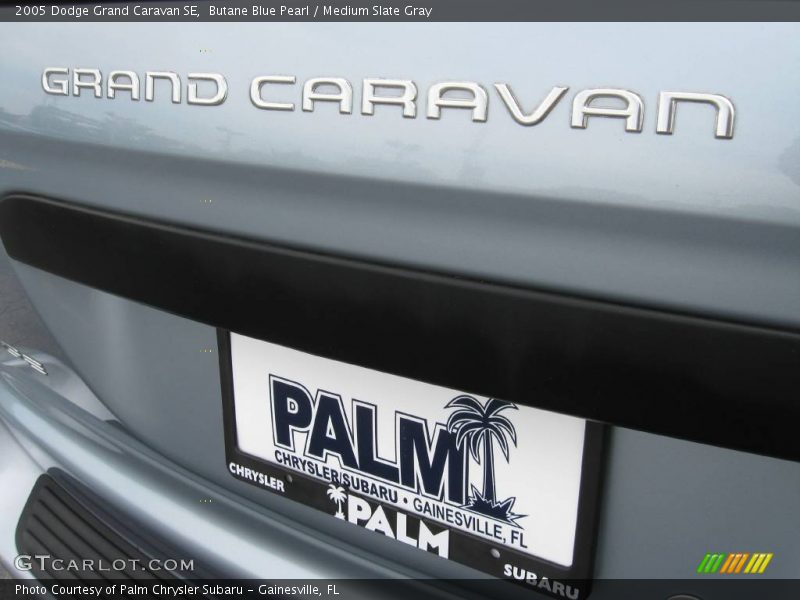 Butane Blue Pearl / Medium Slate Gray 2005 Dodge Grand Caravan SE