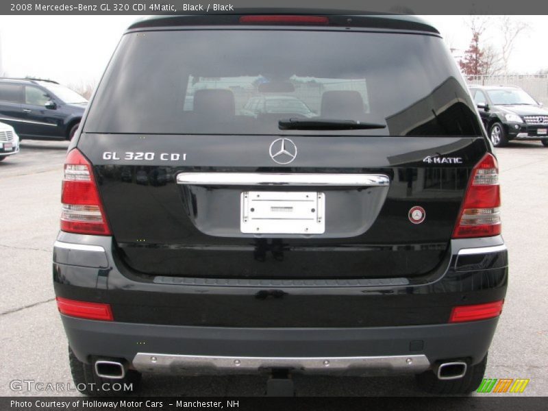 Black / Black 2008 Mercedes-Benz GL 320 CDI 4Matic