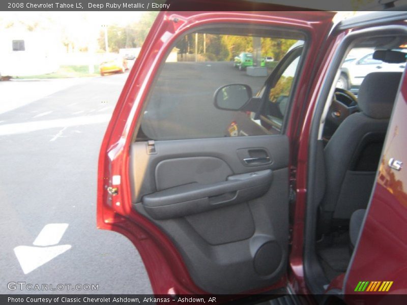 Deep Ruby Metallic / Ebony 2008 Chevrolet Tahoe LS