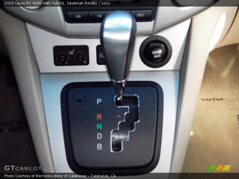  2006 RX 400h AWD Hybrid CVT Automatic Shifter