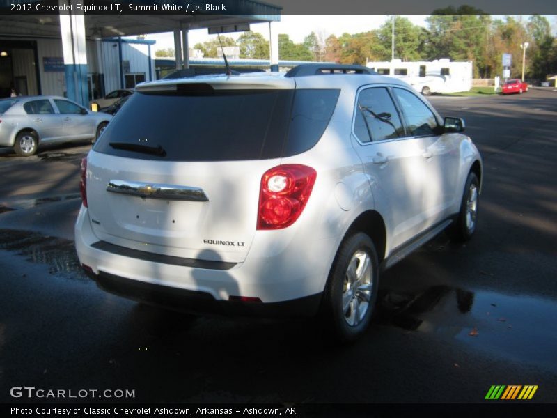 Summit White / Jet Black 2012 Chevrolet Equinox LT
