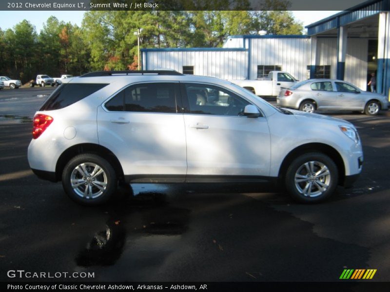 Summit White / Jet Black 2012 Chevrolet Equinox LT