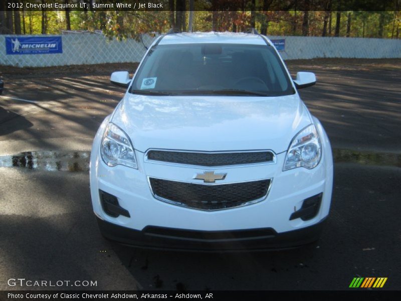 Summit White / Jet Black 2012 Chevrolet Equinox LT