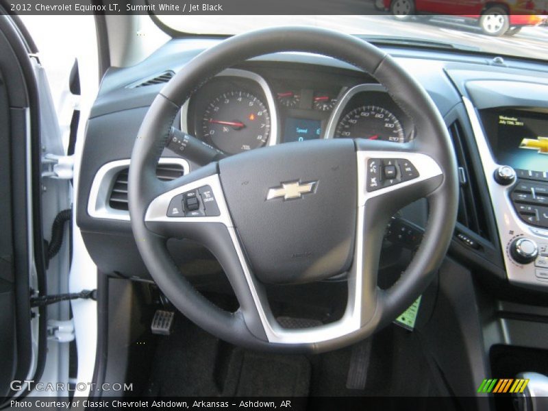 Summit White / Jet Black 2012 Chevrolet Equinox LT