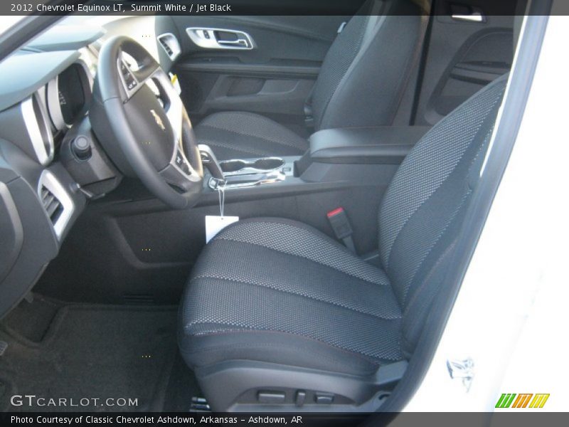 Summit White / Jet Black 2012 Chevrolet Equinox LT
