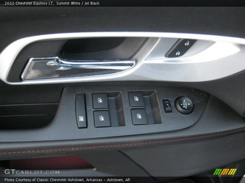 Summit White / Jet Black 2012 Chevrolet Equinox LT