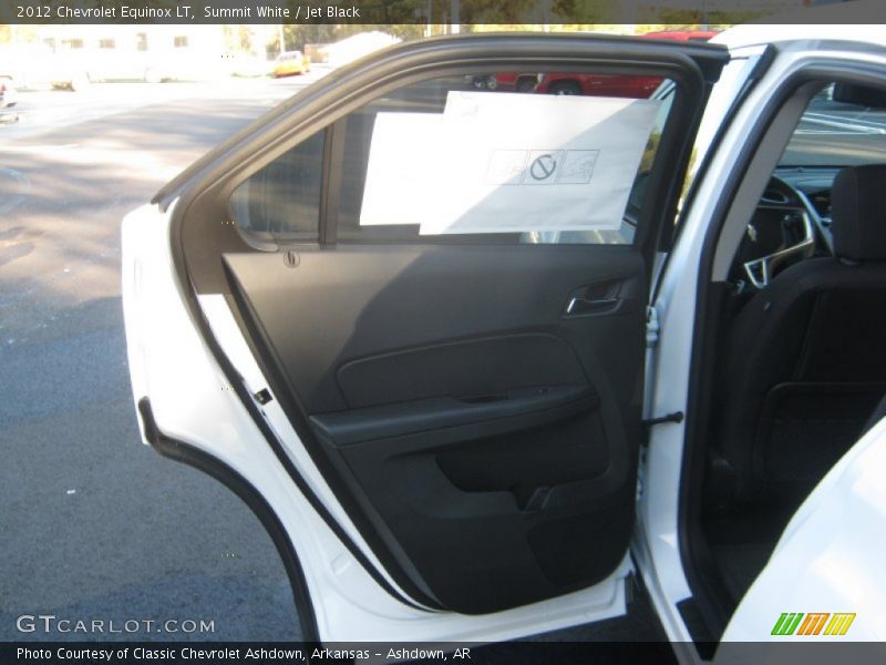 Summit White / Jet Black 2012 Chevrolet Equinox LT