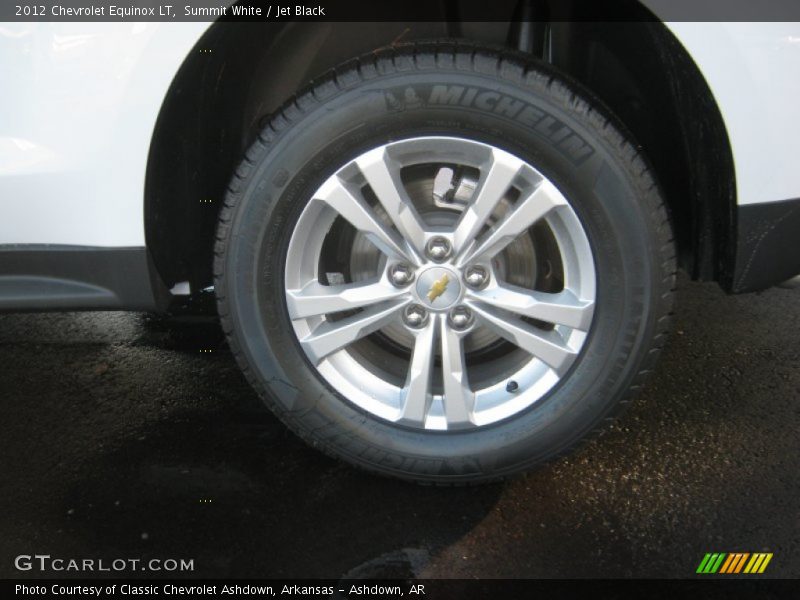 Summit White / Jet Black 2012 Chevrolet Equinox LT