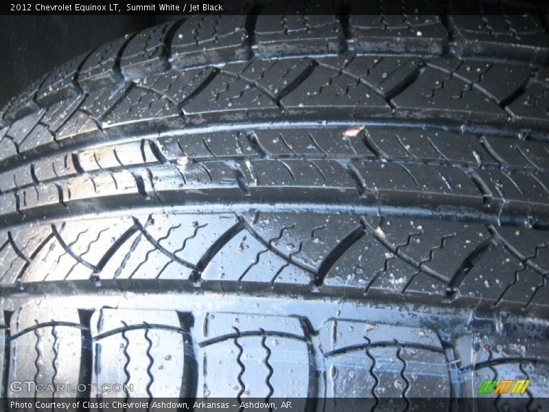 Summit White / Jet Black 2012 Chevrolet Equinox LT