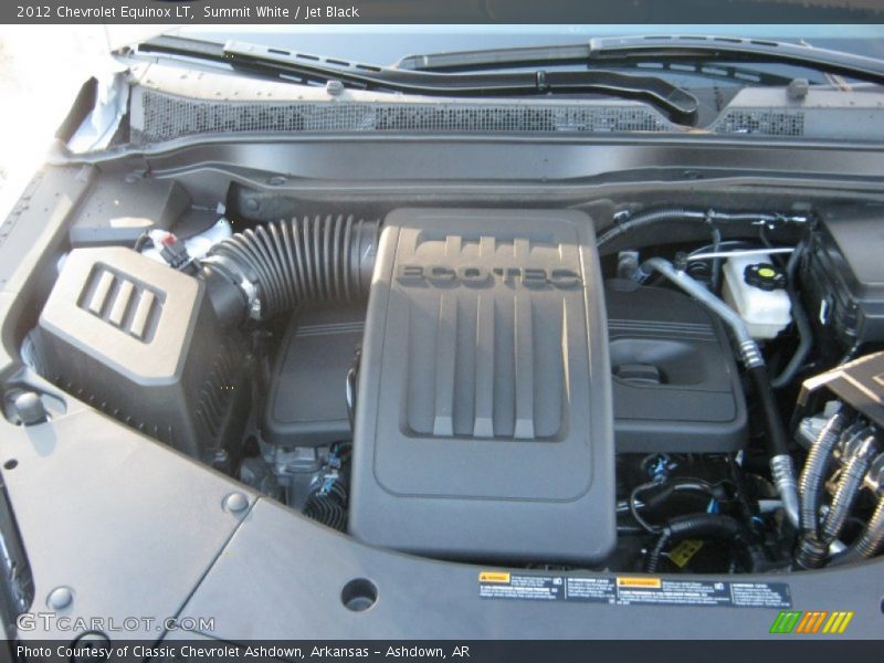 Summit White / Jet Black 2012 Chevrolet Equinox LT